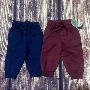New Honest Baby Baby Boys 2-Pack Sweatpants 100% Organic Cotton 3-6 Months